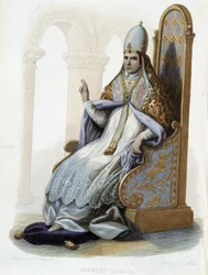 Retrato de Gerbert d