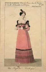 Retrato de Giuseppina Ronzi de Begnis no papel de Rosina em 