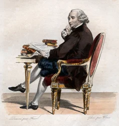 Retrato de Guilherme Chrétien de Lamoignon de Malesherbes (1721-1794), estadista e ministro francês.