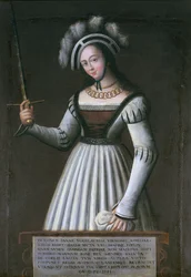 Retrato de Joana d&39;Arc (1412-31), século XVI