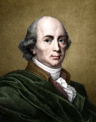 Retrato de Johann Gottfried Herder (1744-1803) Filósofo e escritor alemão. (coloração posterior)