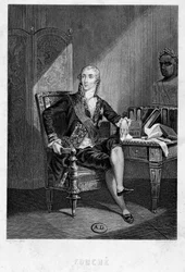 Retrato de Joseph Fouche, representante revolucionário do Montagne e organizador do Terror em Lyon
