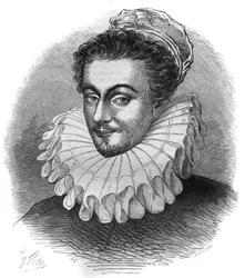Retrato do Cavaleiro Carre, Embaixador da Inglaterra perto de Sixte V (Felice Peretti