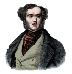 Retrato do senhor George Cavendish Bentinck (1802-1848), estadista inglês e desportista.