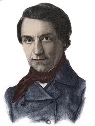 Retrato de Louis Blanc, político e historiador francês (1811 - 1882)