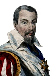Retrato de Louis Des Balbes de Berton de Crillon (1543-1615), soldado francês chamou o homem sem medo.