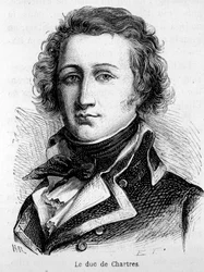 Retrato de Louis Philippe II Joseph, duque de Orléans e Chartres, conhecido como Philippe Egalité