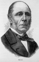 Retrato de Martel (político - sous Thiers) - em "L