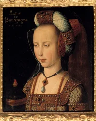 Retrato de Maria da Borgonha (1457-1482), duquesa e condessa da Borgonha