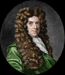 Retrato de Neremiah Cresceu (1641-1721). Botânico inglês.