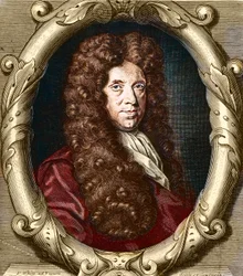 Retrato de Neremiah Cresceu (1641-1721). Botânico inglês.