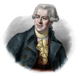 Retrato de Pascal (Pasquale) Paoli (1725-1807) patriota e líder da Córsega.
