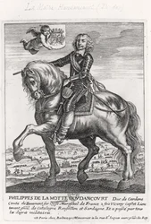 Retrato de Filipe de La Mothe Houdancourt (1605-57)