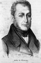Retrato de Pierre Francais Audry de Puyraveau (1783-1852), deputado francês.