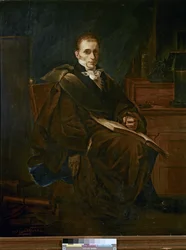 Retrato de René-Théophile-Hyacinthe Laennec (óleo sobre tela)
