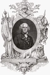 Retrato de Richard, Earl Howe (1726-99) Oficial da Marinha Inglesa
