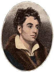 Retrato de Robert Southey (1774-1843) poeta inglês da escola romântica.