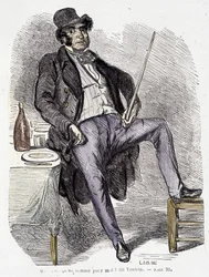 Retrato de Vautrin (personagem inspirado em Vidocq) - em "Esplendores e Misérias das Cortesãs" de Balzac.