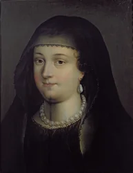 Retrato de uma menina, presumivelmente Mary Queen of Scots (1542-87)