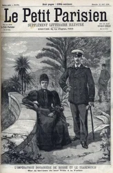Retrato do Impress Douairiere da Rússia Maria Fedorovna (nee Dagmar da Dinamarca)
