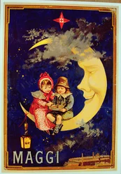 Cartaz publicitário da Maggi