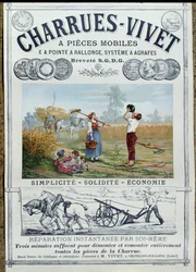 Meu Arados cartaz de publicidade, c.1891