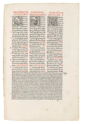 Quincuplex Psalterium, editado por Jacques Le Fèvre d&39;Etaples, Paris: Henri Estienne, segunda edição