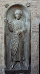 Alívio de um Apóstolo, o ambulatório (mármore)