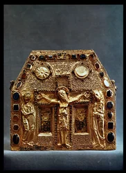 Relicário de Pepino I (803-38), rei da Aquitânia