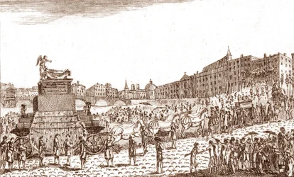 O regresso das cinzas de Voltaire (François Marie Arouet dit Voltaire
