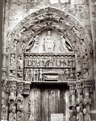 Baía direita do Portal Real, meados do século XII