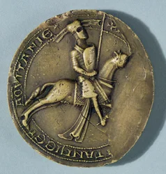 Selo de Arthur I (1187-1203) Duque da Bretanha