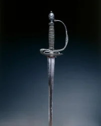 Espada pequena, final dos anos 1600