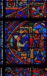 St. Apollinaire: visitado por um anjo na prisão (w36)