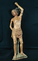 São Sebastião, séc. XV-XVI (madeira)