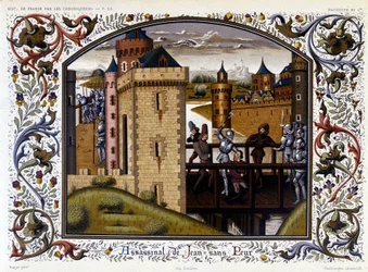 Tanguy du Châtel assassina João sem Medo na ponte de Montereau