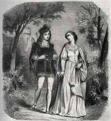 Tanto que eles andaram juntos no parque: Francesca de Rimini (Françoise de Rimini