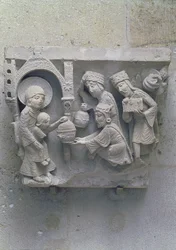 A Adoração dos Magos, capital original da nave da catedral