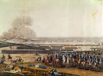 A Batalha de Moscou, 7 de setembro de 1812 (detalhe)