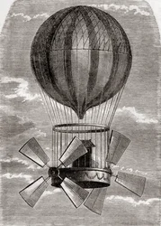 O balão de ar quente Comte d
