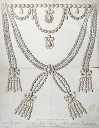 O Colar de Diamantes envolvido no Caso do Collier de la Reine, c.1785