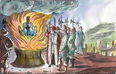 A execução de mulheres valdenses durante a Páscoa piemontesa de 1655