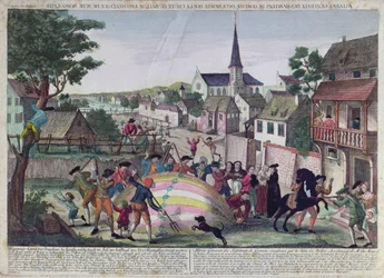 O Alarme Geral dos Habitantes de Gonesse Causado pela Descida de um Balão, 27 de agosto de 1783
