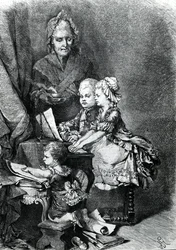 O Mozart Infantil Tocando Piano