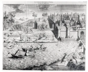 O Massacre dos Huguenotes em Tours em 1562