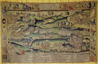 O Encontro dos Dois Exércitos na Batalha de Jarnac, 13 de março de 1569
