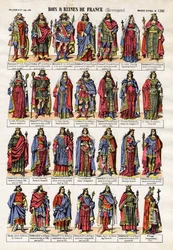 Os Merovingian Queens and Kings.