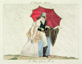 O guarda-chuva obrigatório, placa 40 de Le Bon Genre