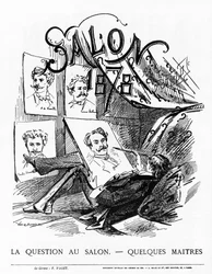 A Questão no Salão - Qualquer mestre Salão de Paris de 1878