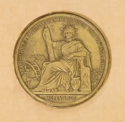 O selo da segunda república, 1848